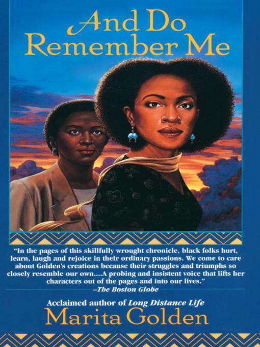 Title details for And Do Remember Me by Marita Golden - Available